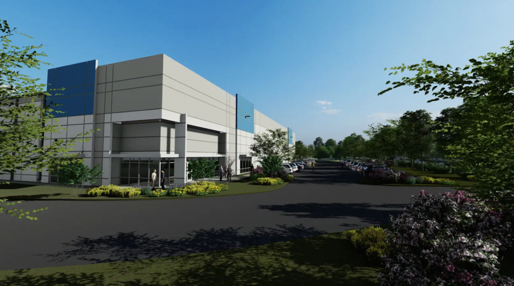 Rendering of Dermody's Logisticenter