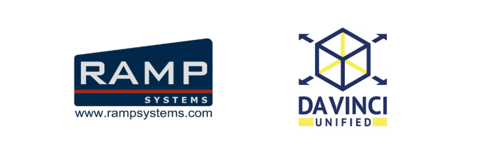 RAMP Systems and DaVinci Unified logos.